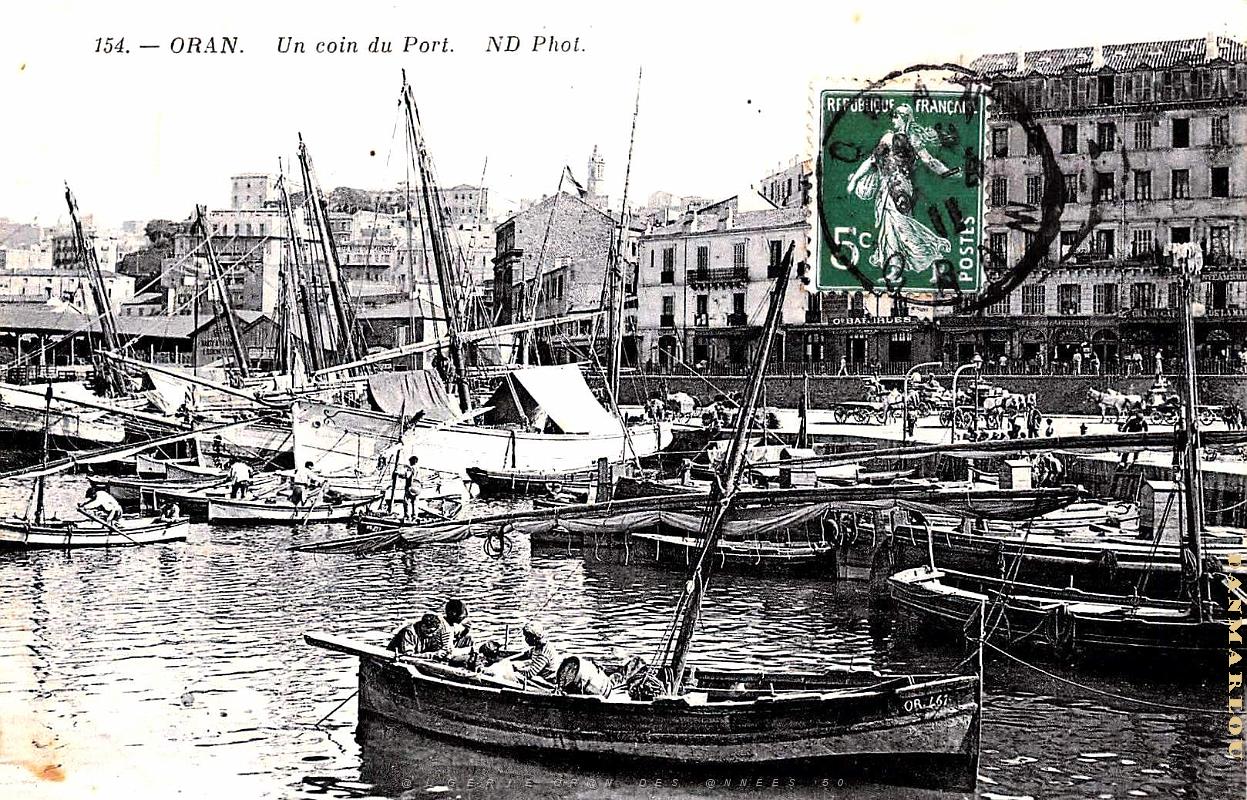 2996- Oran - Port - Coin - 1911.jpg